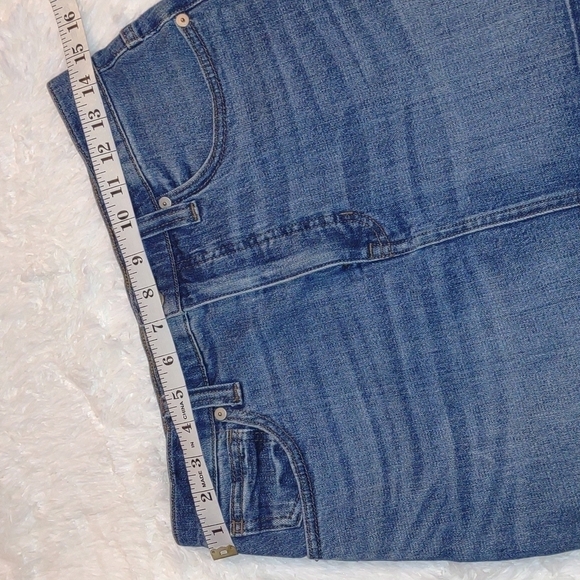 Madewell Skirt Denim High Low Jean Skirt Size 27 - Picture 11 of 14